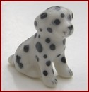 HAK001 Tiny Ceramic Dog Ornament