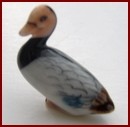 HAK025E Tiny Ceramic Duck Ornament