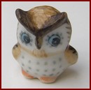 HAK130B Tiny Ceramic Owl Ornament