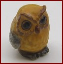 HAK557Y Tiny Ceramic Owl Ornament