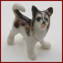 HAK565A Tiny Ceramic Standing Dog Ornament
