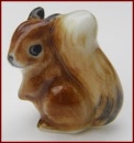 HAK457B Tiny Ceramic Squirrel Ornament