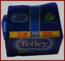 KA197A 240 Tetley Tea Bag Packet