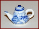 KAT02  Blue & White Ceramic Teapot