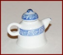 KAT05 Blue & White Ceramic Teapot