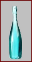 PA106B Blue Drinks Bottle