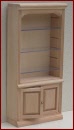 WW201 Single Display Shelf with Cupboard
