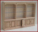 WW203 Triple Display Shelf with Cupboard